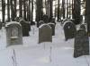 Jewish grave is located on new jewish cemetery